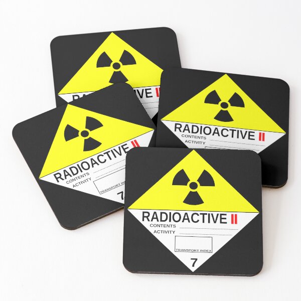 Item preview, Radioactive Materials Transport Sign Category 2 designed and sold by The-Inner-Light.