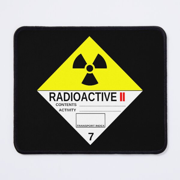 Item preview, Radioactive Materials Transport Sign Category 2 designed and sold by The-Inner-Light.