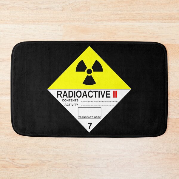Item preview, Radioactive Materials Transport Sign Category 2 designed and sold by The-Inner-Light.
