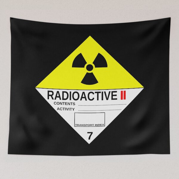Item preview, Radioactive Materials Transport Sign Category 2 designed and sold by The-Inner-Light.