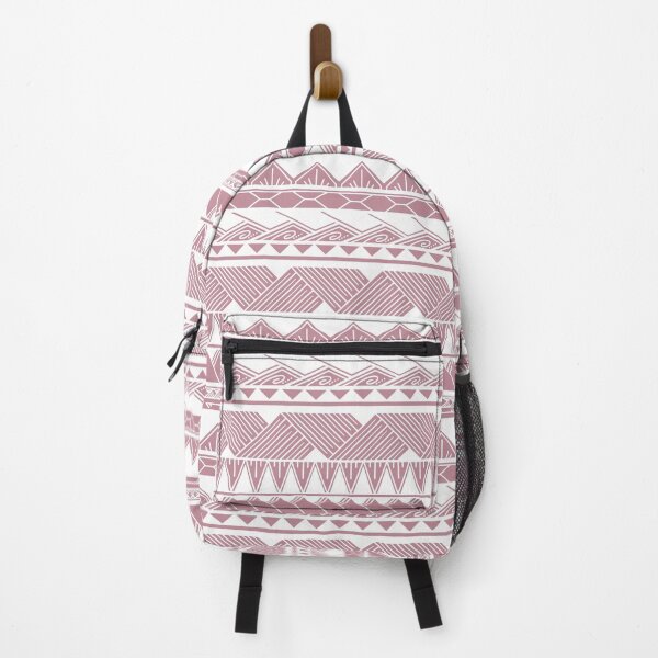 Item preview, White and Muted Pink Tribal Pattern designed and sold by Steeb757.