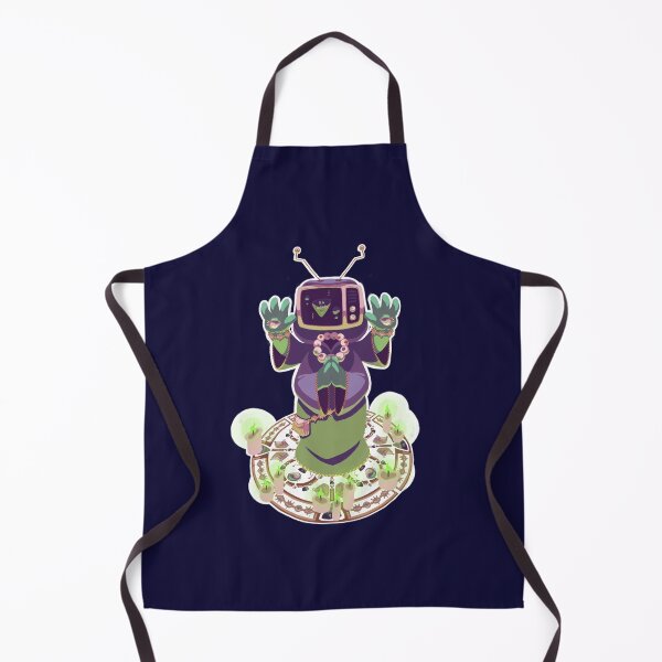 Item preview, Fortune Teller Tarot Card Tv Head White Outline designed and sold by Jack'o Bee.