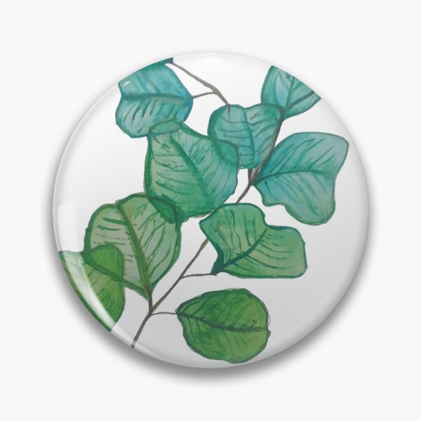 Item preview, Eucalyptus branch in watercolor designed and sold by Zoé ❤.