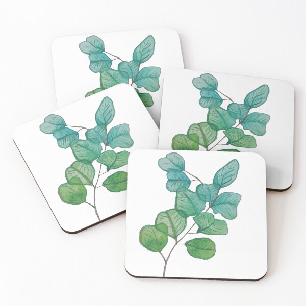 Item preview, Eucalyptus branch in watercolor designed and sold by Zoé ❤.