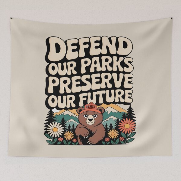 Item preview, Defend our parks - Preserve our future - Protect our national parks - protect nature - Preserve nature wild - Keep nature wild designed and sold by JansenGS.
