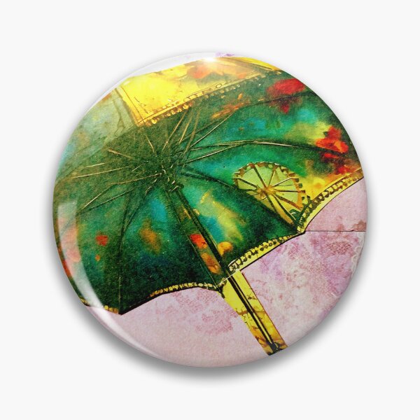 Item preview, Vintage Collage with  Roses & Umbrella designed and sold by Koh..