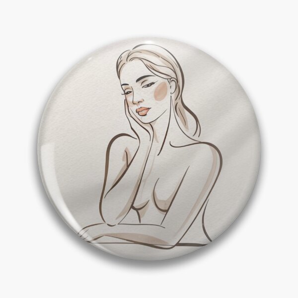 Item preview, "Whispers of Grace – Elegant Nude Wall Art in Soft Tones" designed and sold by Fruzbt.