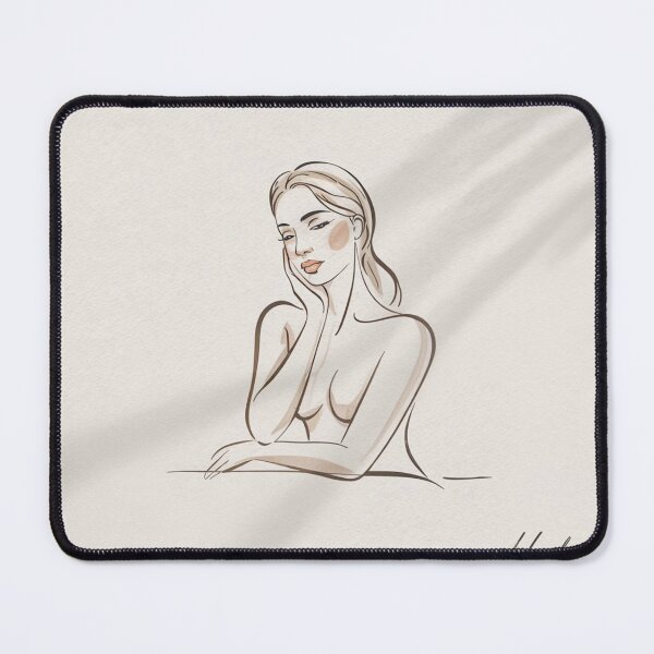 Item preview, "Whispers of Grace – Elegant Nude Wall Art in Soft Tones" designed and sold by Fruzbt.