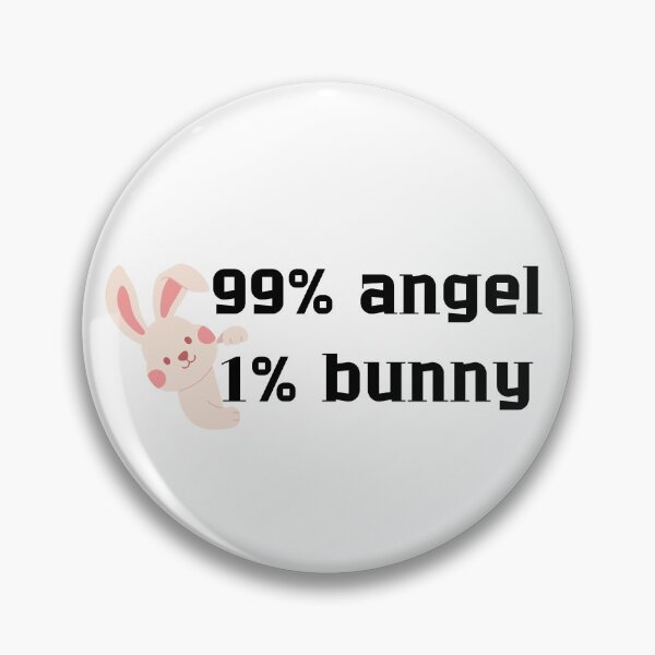 Item preview, 99% ángel, 1% conejito, lindo diseño de Pascua designed and sold by IndreB.