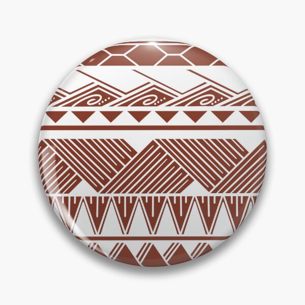 Item preview, White and Terracotta Tribal Pattern designed and sold by Steeb757.