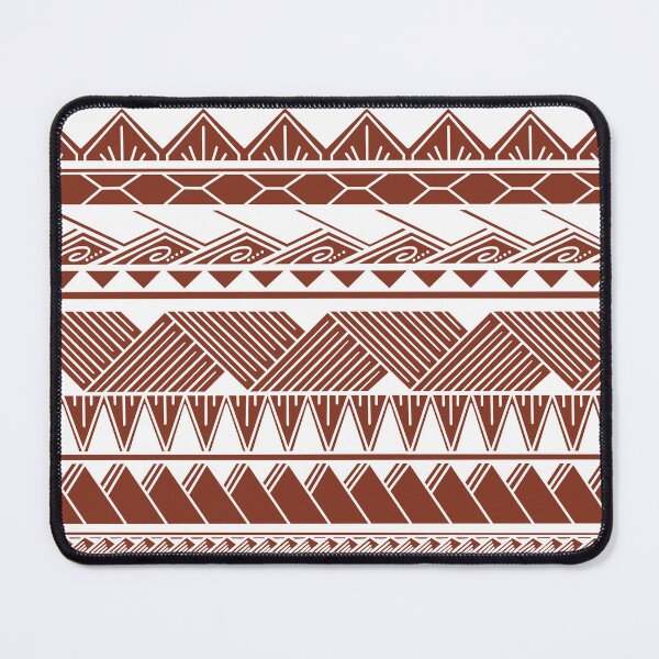 Item preview, White and Terracotta Tribal Pattern designed and sold by Steeb757.