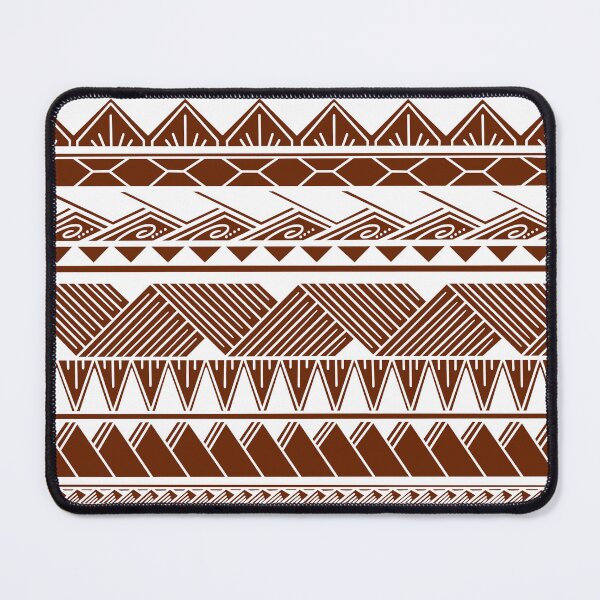 Item preview, White and Rust Tribal Pattern designed and sold by Steeb757.