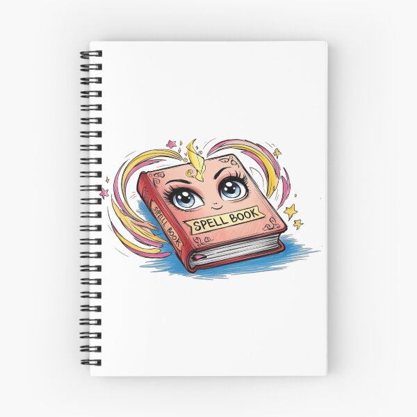 Item preview, Magic Book designed and sold by PinkiPop Studio.