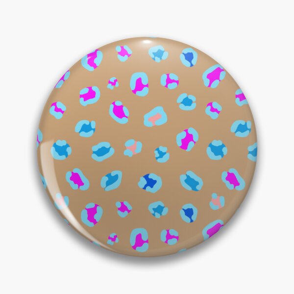 Item preview, Funky 90s Leopard Print – Neon on Tan designed and sold by Honeyfield Design Co. .