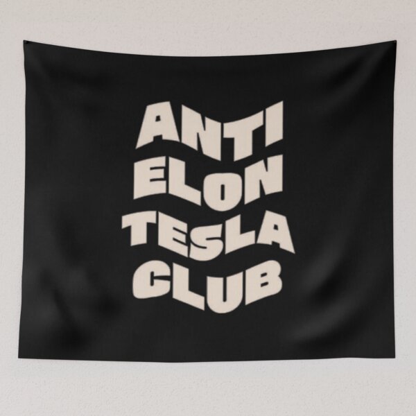 Item preview, Anti Elon Tesla Club #19 designed and sold by creativerooney.