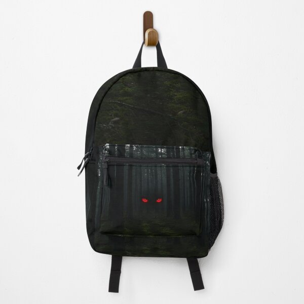 Item preview, Dark Forest with Glowing Red Eyes in Shadows designed and sold by javastocks.