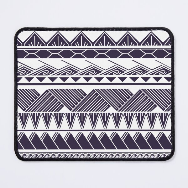Item preview, White and Plum Tribal Pattern designed and sold by Steeb757.