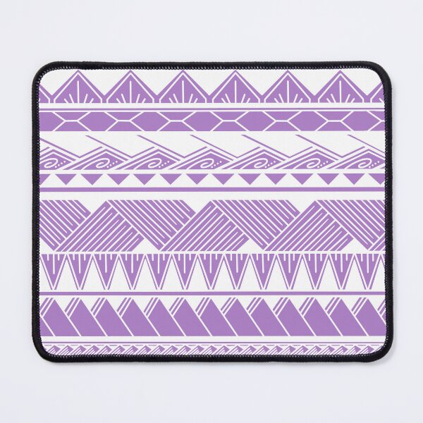 Item preview, White and Lavender Tribal Pattern designed and sold by Steeb757.