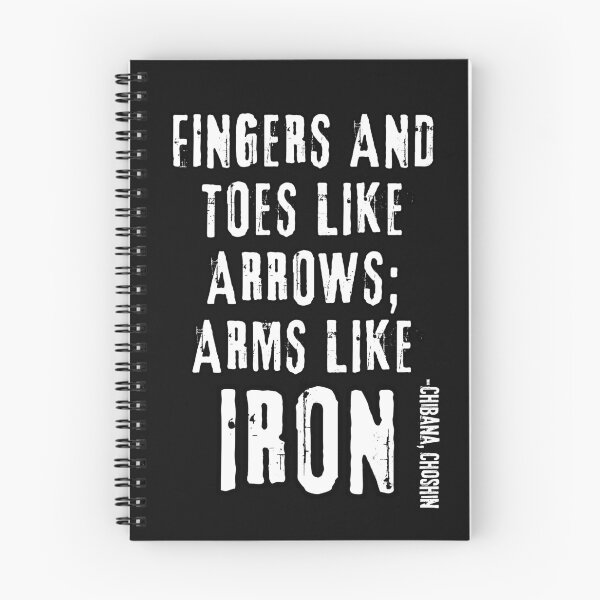 Item preview, Arms like Iron Chibana Choshin Quote designed and sold by 4-Store.