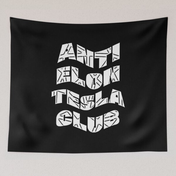 Item preview, Anti Elon Tesla Club #21 designed and sold by creativerooney.