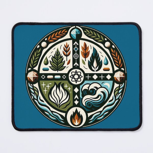 Item preview, Cycle of Seasons – Elemental Nature Logo designed and sold by ZipperDragon88.