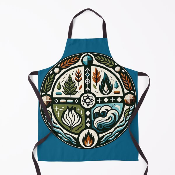 Item preview, Cycle of Seasons – Elemental Nature Logo designed and sold by ZipperDragon88.