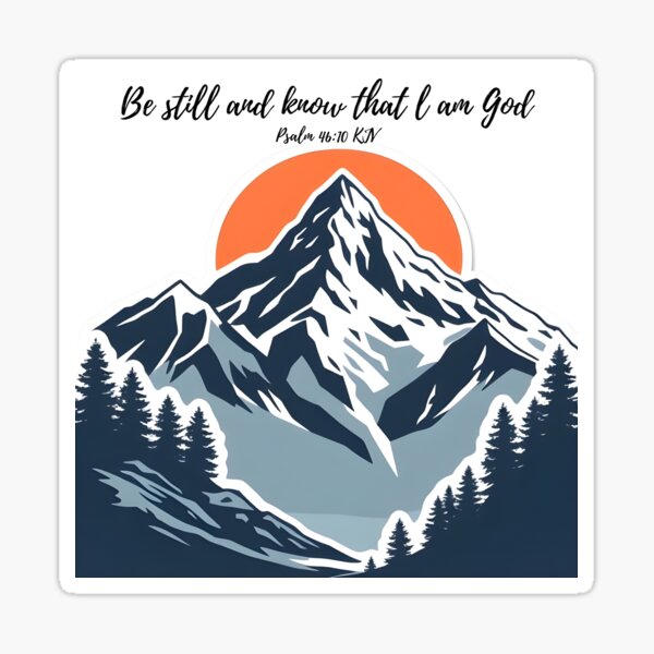 Item preview, Be Still and Know designed and sold by LehemDesigns.