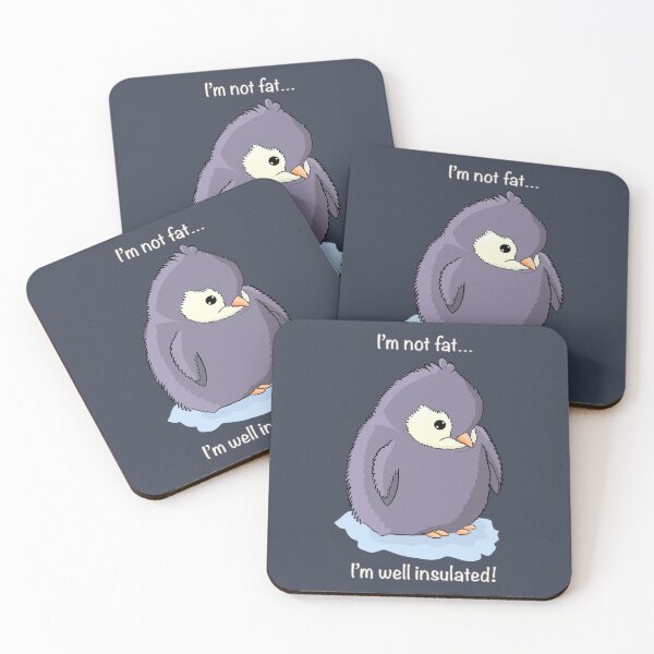 Item preview, I’m not fat I’m well insulated designed and sold by Waddle Into Art.