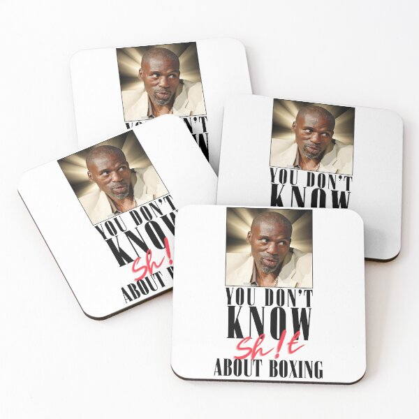 Item preview, Poster "You don't know sh!t about boxing" 2 - White designed and sold by OneManArmyCloth.