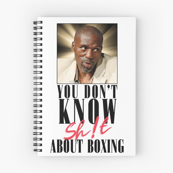Item preview, Poster "You don't know sh!t about boxing" 2 - White designed and sold by OneManArmyCloth.