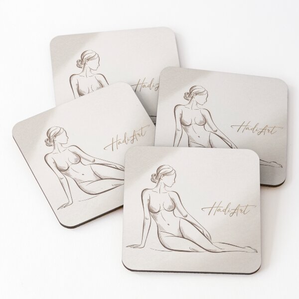 Item preview, "Whispers of Grace – Elegant Nude Wall Art in Soft Tones" designed and sold by Fruzbt.