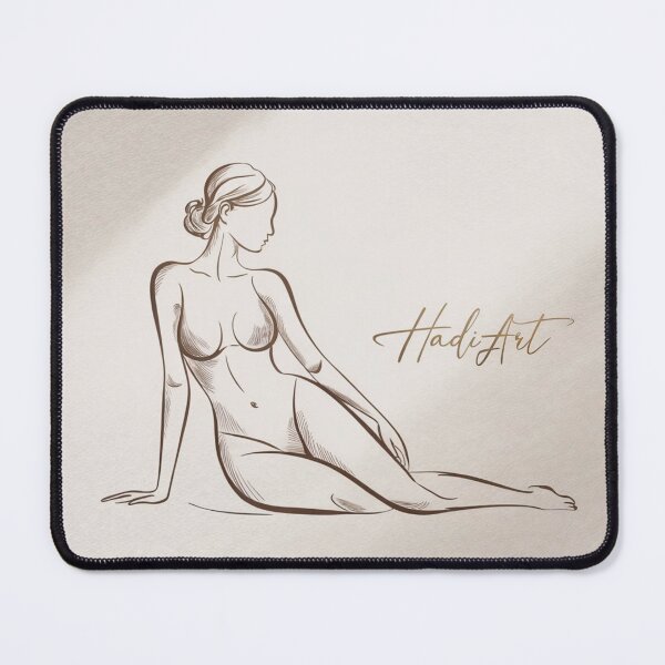 Item preview, "Whispers of Grace – Elegant Nude Wall Art in Soft Tones" designed and sold by Fruzbt.