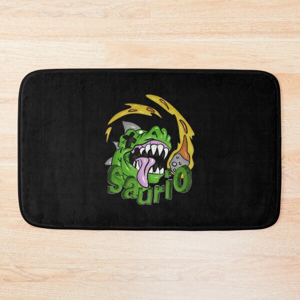 Item preview, Green dinosaur scared by meteorite. designed and sold by Joncasmiart.