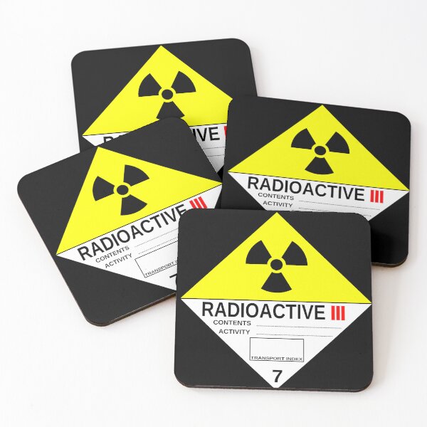 Item preview, Radioactive Materials Transport Sign Category 3 designed and sold by The-Inner-Light.
