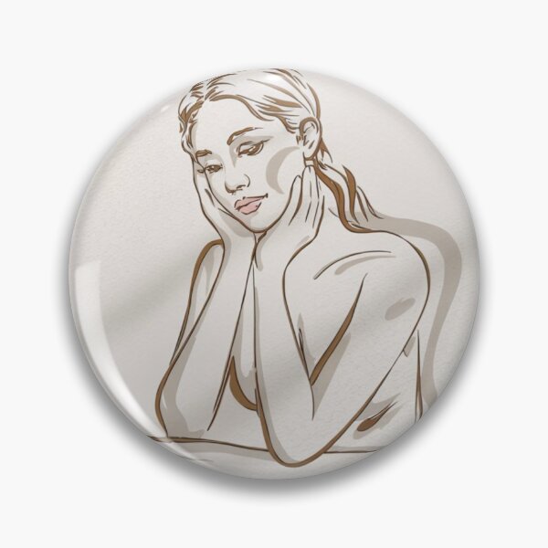 Item preview, "Whispers of Grace – Elegant Nude Wall Art in Soft Tones" designed and sold by Fruzbt.
