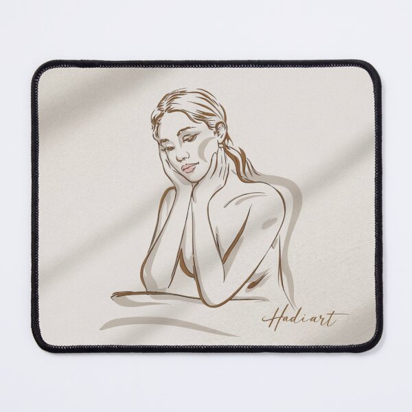 Item preview, "Whispers of Grace – Elegant Nude Wall Art in Soft Tones" designed and sold by Fruzbt.