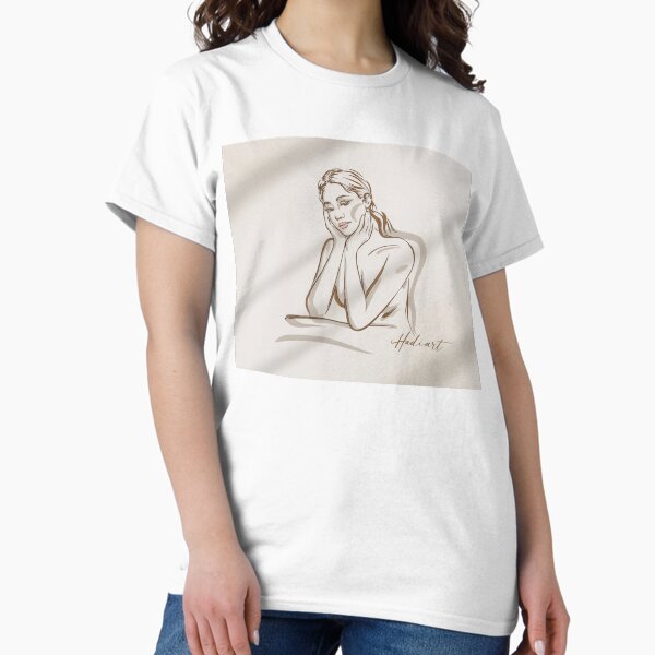 Item preview, "Whispers of Grace – Elegant Nude Wall Art in Soft Tones" designed and sold by Fruzbt.