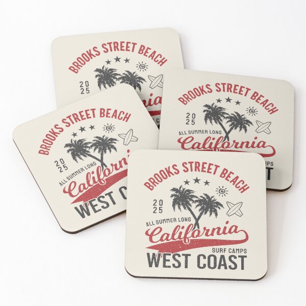 Item preview, Brooks Street Beach Surf Camp Surfing Orange County California designed and sold by eclecTEEq.
