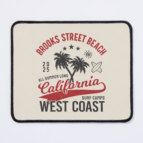 Item preview, Brooks Street Beach Surf Camp Surfing Orange County California designed and sold by eclecTEEq.