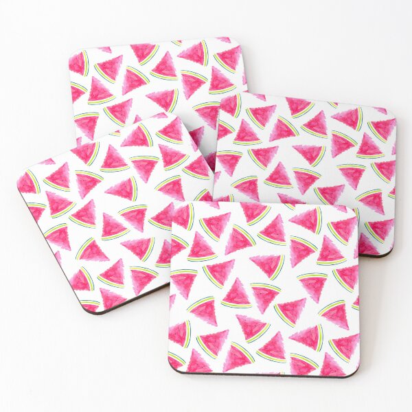 Item preview, Watercolor watermelon seamless pattern designed and sold by AlbinoSnowman.
