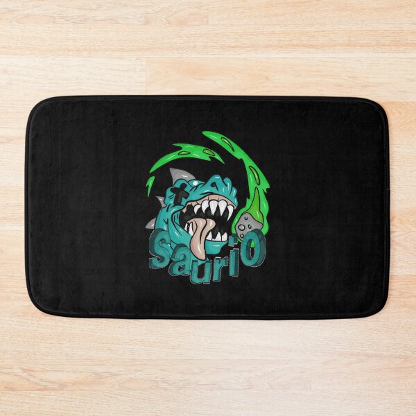 Item preview, Blue dinosaur scared by meteorite extinction. designed and sold by Joncasmiart.