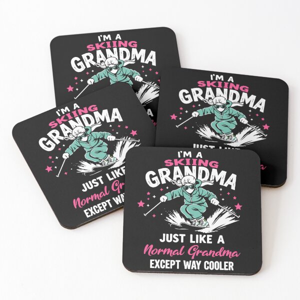Item preview, I'm A Skiing Grandma designed and sold by YalenArt.
