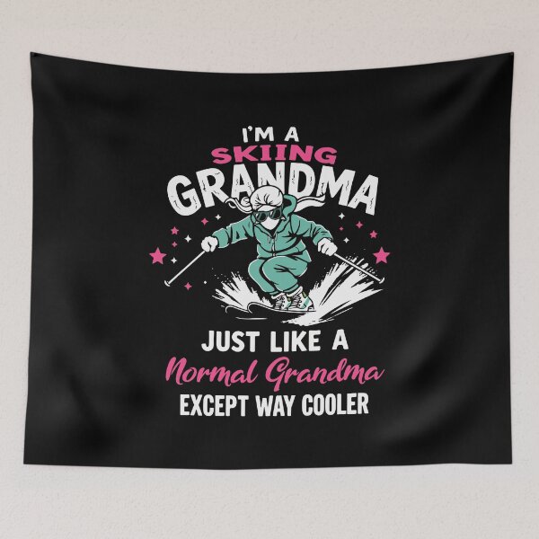 Item preview, I'm A Skiing Grandma designed and sold by YalenArt.