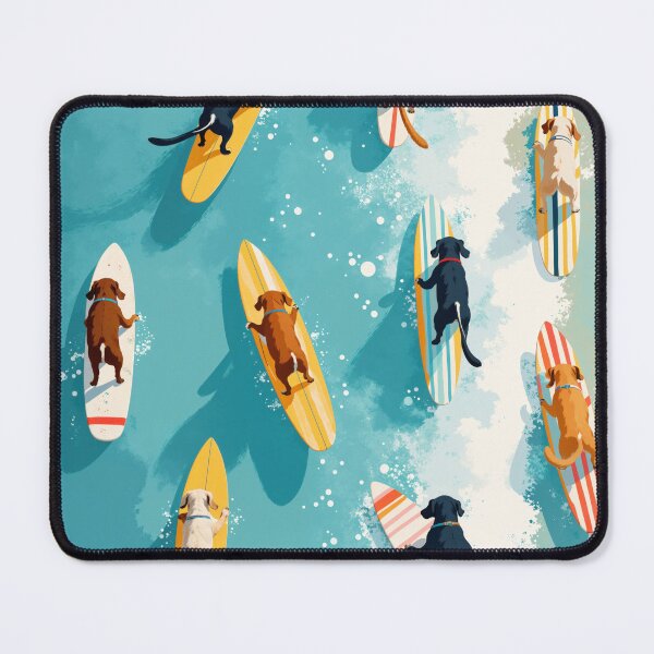 Item preview, Surf Dogs Tropical Waves designed and sold by MidCenturyStore.