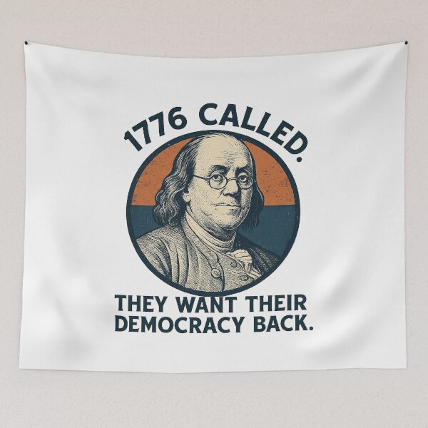 Item preview, 1776 Called Founding Father Ben Franklin Political Satire  designed and sold by The Junto Shop.