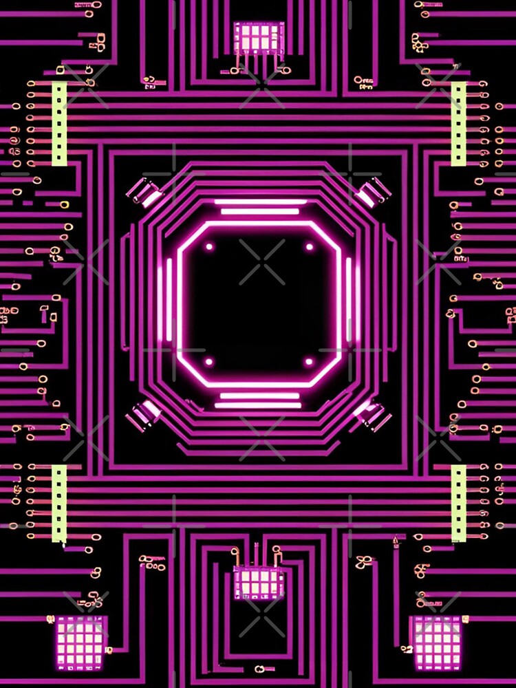 Thumbnail 4 of 4, iPhone Case, Cyberpunk pattern designed and sold by PatronesKawai.