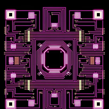 Artwork thumbnail, Cyberpunk pattern by PatronesKawai
