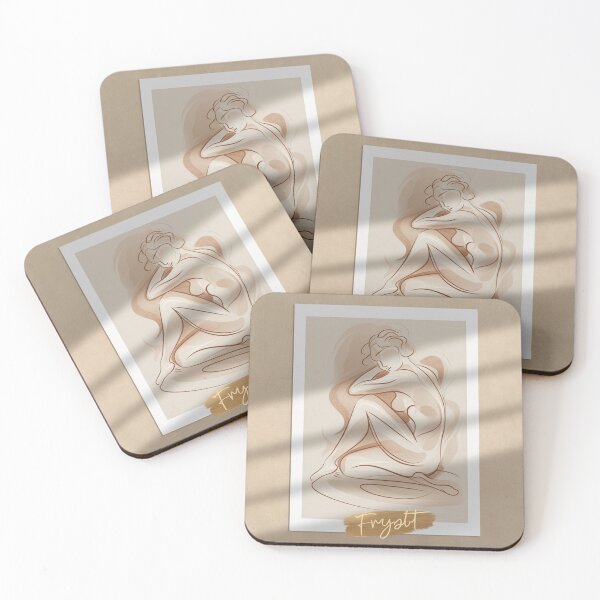 Item preview, "Whispers of Grace – Elegant Nude Wall Art in Soft Tones" designed and sold by Fruzbt.