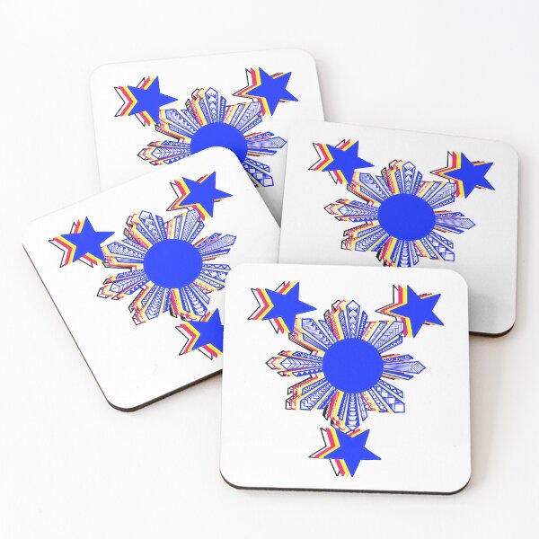 Item preview, Colored Tribal Filipino Sun and Stars designed and sold by Steeb757.