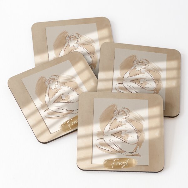 Item preview, "Whispers of Grace – Elegant Nude Wall Art in Soft Tones" designed and sold by Fruzbt.